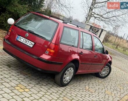 Красный Фольксваген Гольф, объемом двигателя 1.6 л и пробегом 187 тыс. км за 4250 $, фото 9 на Automoto.ua