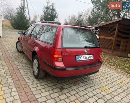 Красный Фольксваген Гольф, объемом двигателя 1.6 л и пробегом 186 тыс. км за 4350 $, фото 6 на Automoto.ua