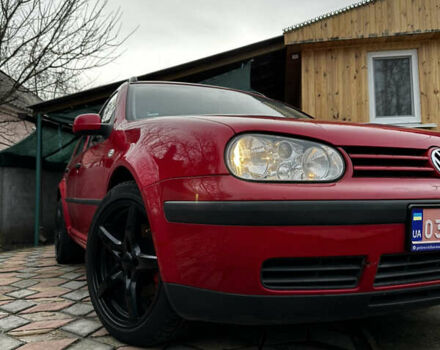 Красный Фольксваген Гольф, объемом двигателя 1.6 л и пробегом 187 тыс. км за 4450 $, фото 23 на Automoto.ua