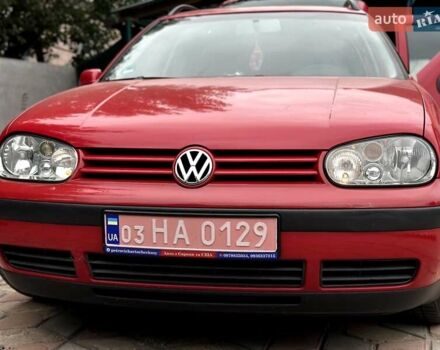 Красный Фольксваген Гольф, объемом двигателя 1.6 л и пробегом 187 тыс. км за 5300 $, фото 11 на Automoto.ua