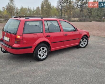 Красный Фольксваген Гольф, объемом двигателя 1.9 л и пробегом 440 тыс. км за 3999 $, фото 1 на Automoto.ua