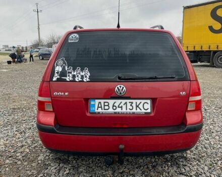 Червоний Фольксваген Гольф, об'ємом двигуна 1.6 л та пробігом 225 тис. км за 3300 $, фото 3 на Automoto.ua