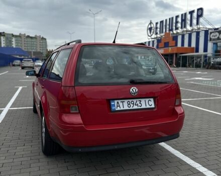 Красный Фольксваген Гольф, объемом двигателя 2 л и пробегом 198 тыс. км за 4950 $, фото 2 на Automoto.ua