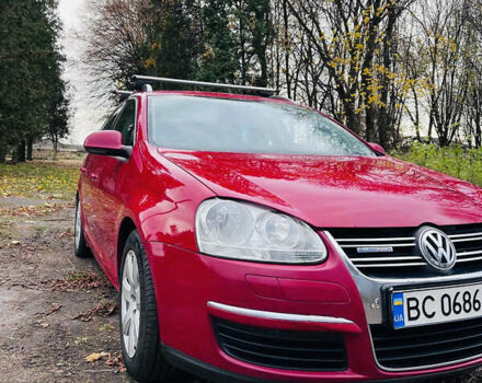 Красный Фольксваген Гольф, объемом двигателя 1.9 л и пробегом 305 тыс. км за 6600 $, фото 2 на Automoto.ua