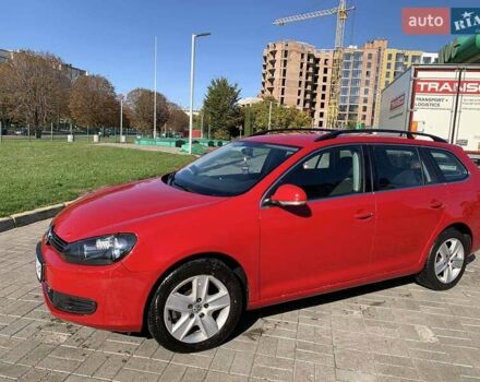 Красный Фольксваген Гольф, объемом двигателя 1.6 л и пробегом 186 тыс. км за 8600 $, фото 6 на Automoto.ua