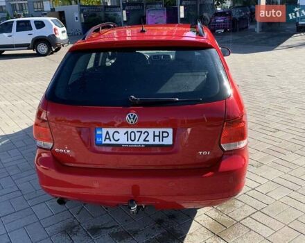 Красный Фольксваген Гольф, объемом двигателя 1.6 л и пробегом 186 тыс. км за 8600 $, фото 13 на Automoto.ua