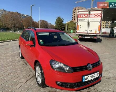 Красный Фольксваген Гольф, объемом двигателя 1.6 л и пробегом 186 тыс. км за 8600 $, фото 8 на Automoto.ua
