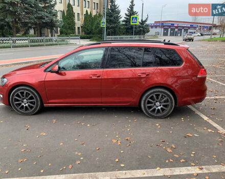 Красный Фольксваген Гольф, объемом двигателя 1.4 л и пробегом 230 тыс. км за 8200 $, фото 1 на Automoto.ua