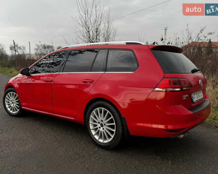 Красный Фольксваген Гольф, объемом двигателя 1.97 л и пробегом 201 тыс. км за 12400 $, фото 1 на Automoto.ua