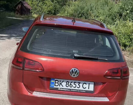 Красный Фольксваген Гольф, объемом двигателя 1.6 л и пробегом 293 тыс. км за 12100 $, фото 6 на Automoto.ua