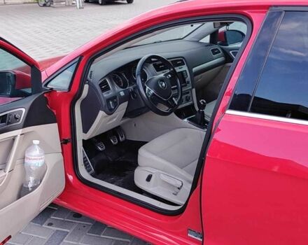 Фольксваген Гольф 2015 в Полтаве на Automoto.ua Красный Фольксваген Гольф, объемом двигателя 2 л и пробегом 133 тыс. км за 11250 $, фото 12 на Automoto.ua