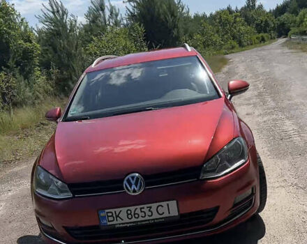 Красный Фольксваген Гольф, объемом двигателя 1.6 л и пробегом 293 тыс. км за 12100 $, фото 1 на Automoto.ua