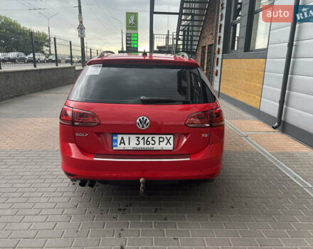 Красный Фольксваген Гольф, объемом двигателя 1.97 л и пробегом 357 тыс. км за 10700 $, фото 13 на Automoto.ua