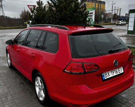 Красный Фольксваген Гольф, объемом двигателя 1.97 л и пробегом 268 тыс. км за 12700 $, фото 3 на Automoto.ua