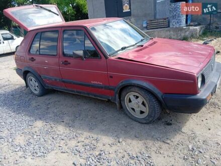 Фольксваген Гольф 1984 в Теплике на Automoto.ua Красный Фольксваген Гольф, объемом двигателя 1.78 л и пробегом 846 тыс. км за 500 $, фото 1 на Automoto.ua