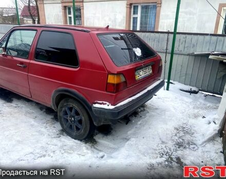 Красный Фольксваген Гольф, объемом двигателя 1.8 л и пробегом 0 тыс. км за 750 $, фото 1 на Automoto.ua