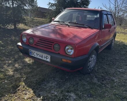 Красный Фольксваген Гольф, объемом двигателя 1.6 л и пробегом 490 тыс. км за 1693 $, фото 1 на Automoto.ua