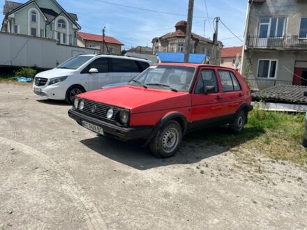 Фольксваген Гольф 1986 в Городенке на Automoto.ua Красный Фольксваген Гольф, объемом двигателя 1.6 л и пробегом 174 тыс. км за 850 $, фото 1 на Automoto.ua