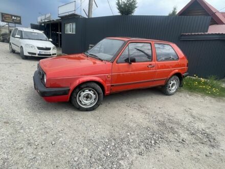 Фольксваген Гольф 1986 у Івано-Франківську на Automoto.ua Червоний Фольксваген Гольф, об'ємом двигуна 1.8 л та пробігом 200 тис. км за 999 $, фото 1 на Automoto.ua
