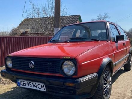Фольксваген Гольф 1986 у Гайсине на Automoto.ua Червоний Фольксваген Гольф, об'ємом двигуна 1.6 л та пробігом 600 тис. км за 1200 $, фото 1 на Automoto.ua