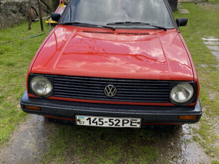 Фольксваген Гольф 1986 в Виноградове на Automoto.ua Красный Фольксваген Гольф, объемом двигателя 1.3 л и пробегом 643 тыс. км за 1300 $, фото 1 на Automoto.ua