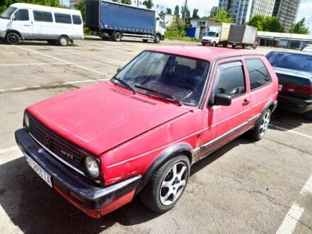 Фольксваген Гольф 1987 у Києві на Automoto.ua Червоний Фольксваген Гольф, об'ємом двигуна 1.3 л та пробігом 217 тис. км за 604 $, фото 1 на Automoto.ua