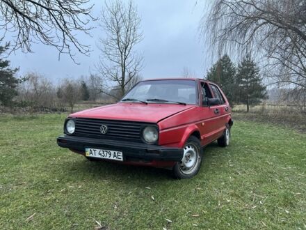 Червоний Фольксваген Гольф, об'ємом двигуна 1.6 л та пробігом 420 тис. км за 1200 $, фото 1 на Automoto.ua