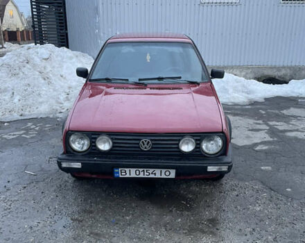 Красный Фольксваген Гольф, объемом двигателя 1.6 л и пробегом 512 тыс. км за 1700 $, фото 1 на Automoto.ua