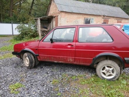 Фольксваген Гольф 1987 в Виннице на Automoto.ua Красный Фольксваген Гольф, объемом двигателя 1.3 л и пробегом 1 тыс. км за 650 $, фото 1 на Automoto.ua