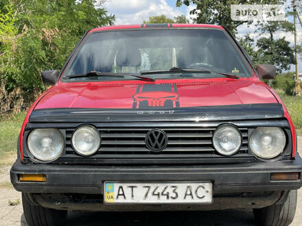 Фольксваген Гольф 1987 в Константиновке на Automoto.ua Красный Фольксваген Гольф, объемом двигателя 1.6 л и пробегом 300 тыс. км за 1959 $, фото 1 на Automoto.ua