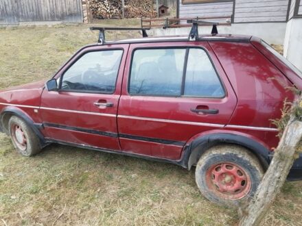 Фольксваген Гольф 1987 у Надворной на Automoto.ua Червоний Фольксваген Гольф, об'ємом двигуна 0 л та пробігом 285 тис. км за 1200 $, фото 1 на Automoto.ua