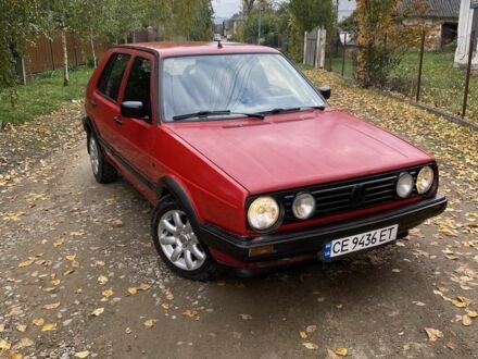 Фольксваген Гольф 1988 в Черновцах на Automoto.ua Красный Фольксваген Гольф, объемом двигателя 1.6 л и пробегом 261 тыс. км за 2109 $, фото 1 на Automoto.ua