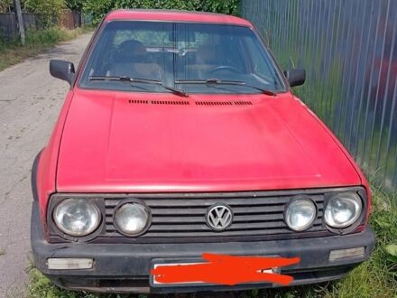 Красный Фольксваген Гольф, объемом двигателя 1.3 л и пробегом 58 тыс. км за 1300 $, фото 1 на Automoto.ua