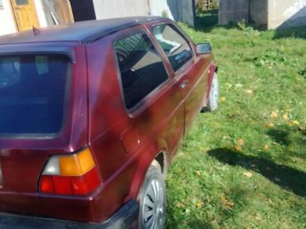 Червоний Фольксваген Гольф, об'ємом двигуна 1.6 л та пробігом 200 тис. км за 598 $, фото 1 на Automoto.ua