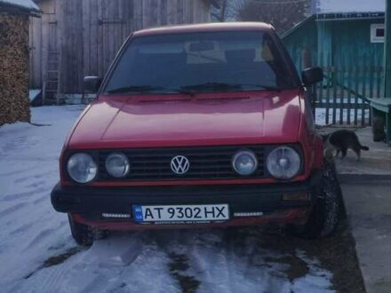 Фольксваген Гольф 1988 в Верховине на Automoto.ua Красный Фольксваген Гольф, объемом двигателя 1.6 л и пробегом 293 тыс. км за 1230 $, фото 1 на Automoto.ua