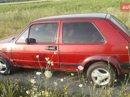 Фольксваген Гольф 1988 у Костополе на Automoto.ua Червоний Фольксваген Гольф, об'ємом двигуна 1.3 л та пробігом 333 тис. км за 1100 $, фото 1 на Automoto.ua