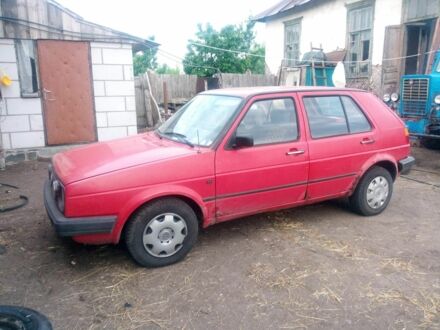 Фольксваген Гольф 1989 у Коростышеве на Automoto.ua Червоний Фольксваген Гольф, об'ємом двигуна 0 л та пробігом 1 тис. км за 850 $, фото 1 на Automoto.ua