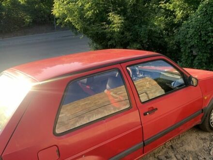 Фольксваген Гольф 1989 в Ржищеве на Automoto.ua Красный Фольксваген Гольф, объемом двигателя 1.6 л и пробегом 3 тыс. км за 1187 $, фото 1 на Automoto.ua