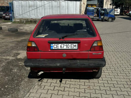 Фольксваген Гольф 1989 в Черновцах на Automoto.ua Красный Фольксваген Гольф, объемом двигателя 1.6 л и пробегом 426 тыс. км за 720 $, фото 1 на Automoto.ua