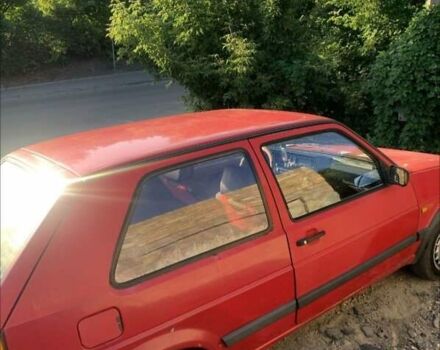 Красный Фольксваген Гольф, объемом двигателя 1.6 л и пробегом 100 тыс. км за 1500 $, фото 1 на Automoto.ua