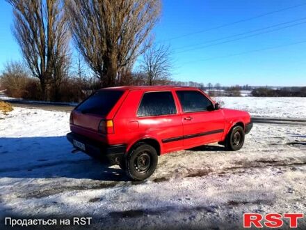 Фольксваген Гольф 1990 в Виннице на Automoto.ua Красный Фольксваген Гольф, объемом двигателя 13 л и пробегом 140 тыс. км за 900 $, фото 1 на Automoto.ua