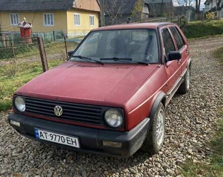 Червоний Фольксваген Гольф, об'ємом двигуна 1.27 л та пробігом 314 тис. км за 1500 $, фото 1 на Automoto.ua