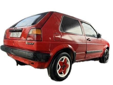 Фольксваген Гольф 1990 в Виннице на Automoto.ua Красный Фольксваген Гольф, объемом двигателя 1.8 л и пробегом 184 тыс. км за 437 $, фото 1 на Automoto.ua