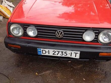 Фольксваген Гольф 1990 в Устиновке на Automoto.ua Красный Фольксваген Гольф, объемом двигателя 1.59 л и пробегом 200 тыс. км за 1800 $, фото 1 на Automoto.ua