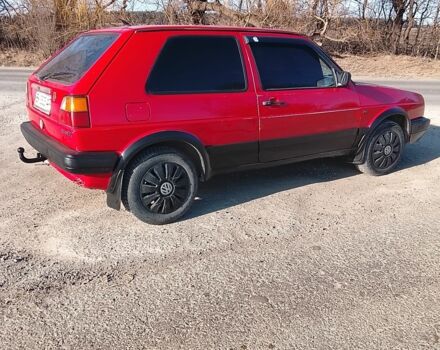 Красный Фольксваген Гольф, объемом двигателя 0 л и пробегом 370 тыс. км за 950 $, фото 1 на Automoto.ua