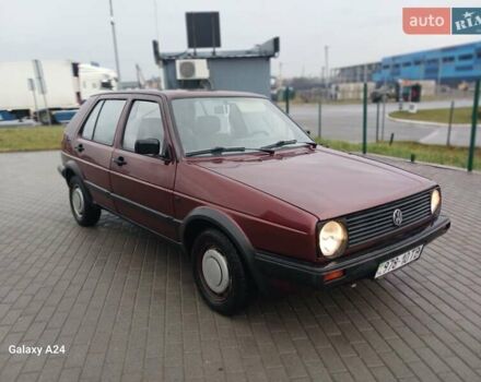 Червоний Фольксваген Гольф, об'ємом двигуна 1.3 л та пробігом 190 тис. км за 1650 $, фото 1 на Automoto.ua