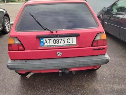 Червоний Фольксваген Гольф, об'ємом двигуна 1.6 л та пробігом 319 тис. км за 2500 $, фото 1 на Automoto.ua