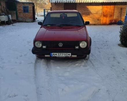 Червоний Фольксваген Гольф, об'ємом двигуна 1.6 л та пробігом 230 тис. км за 1700 $, фото 1 на Automoto.ua