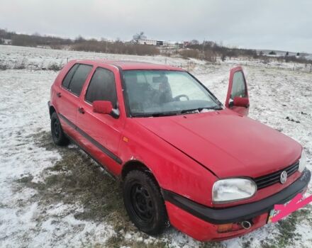 Красный Фольксваген Гольф, объемом двигателя 0 л и пробегом 123 тыс. км за 1250 $, фото 1 на Automoto.ua