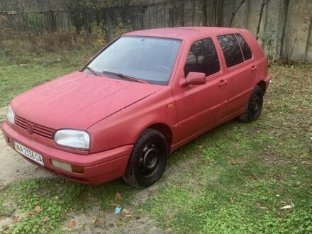 Фольксваген Гольф 1993 у Березне на Automoto.ua Червоний Фольксваген Гольф, об'ємом двигуна 1.8 л та пробігом 352 тис. км за 950 $, фото 1 на Automoto.ua